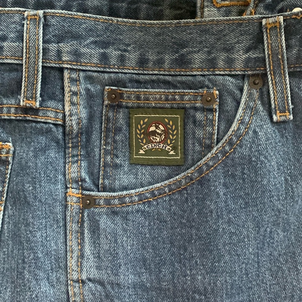 Cinch jeans, green label
36x34